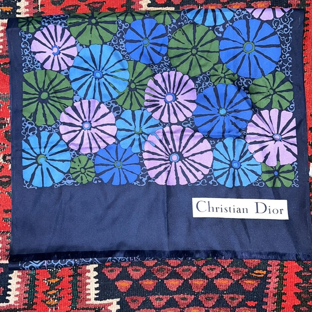 Christian Dior Silk Scarf